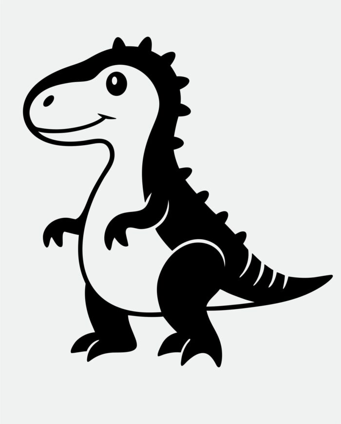 Dinosaur SVG for Kids Crafts | Fun DIY Cutting Files