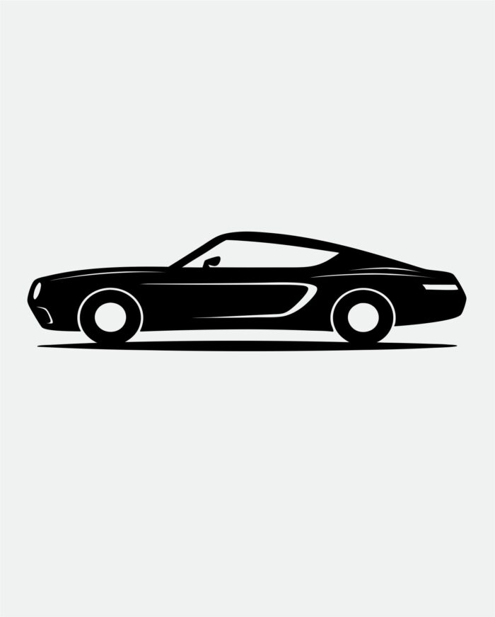 Free Car Silhouette SVG Files