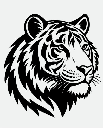 Tiger SVG for Cricut | Free Wildlife Designs for DIY Projects